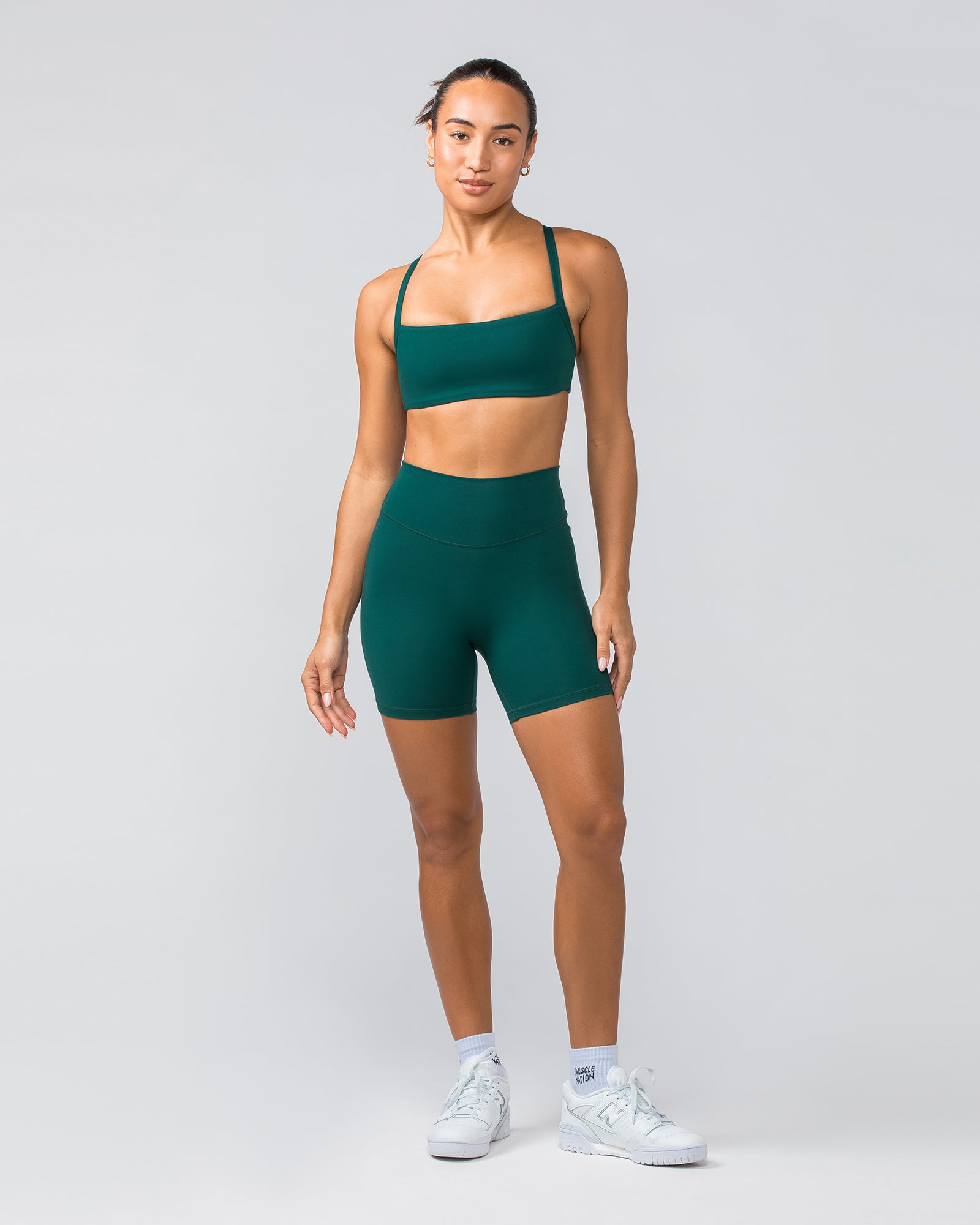 Zero Rise Everyday Bike Shorts - Evergreen