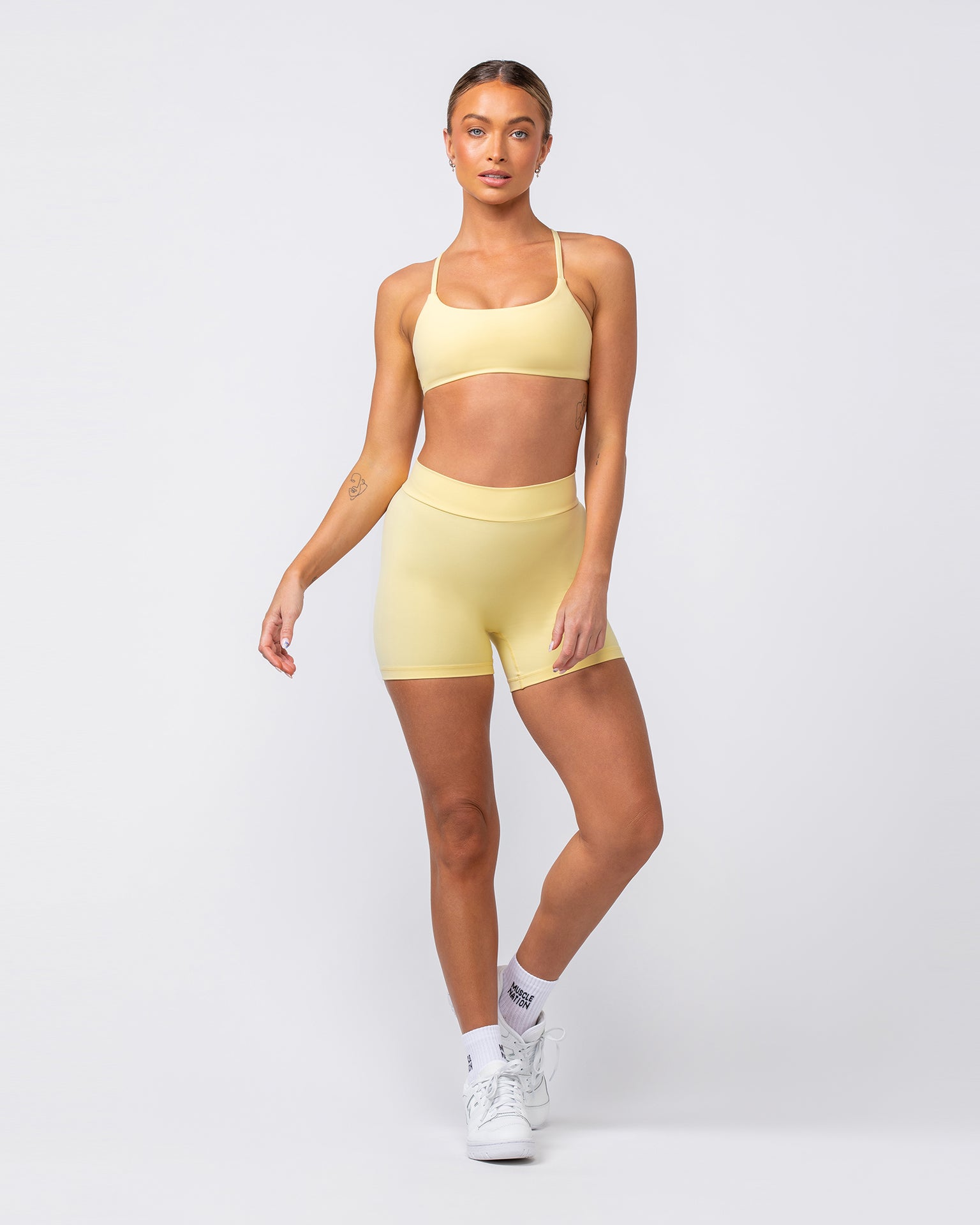 Socialite Bralette - Panna Cotta-Bralettes-XXS-082416PANCOT-XXS-MNAPPRL32013-6-Muscle Nation