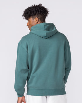 Worldclass Oversized Hoodie - Washed Leaf-Jumpers & Hoodies-XS-032630WLEAF-XS-MNAPPRL49549-5-Muscle Nation