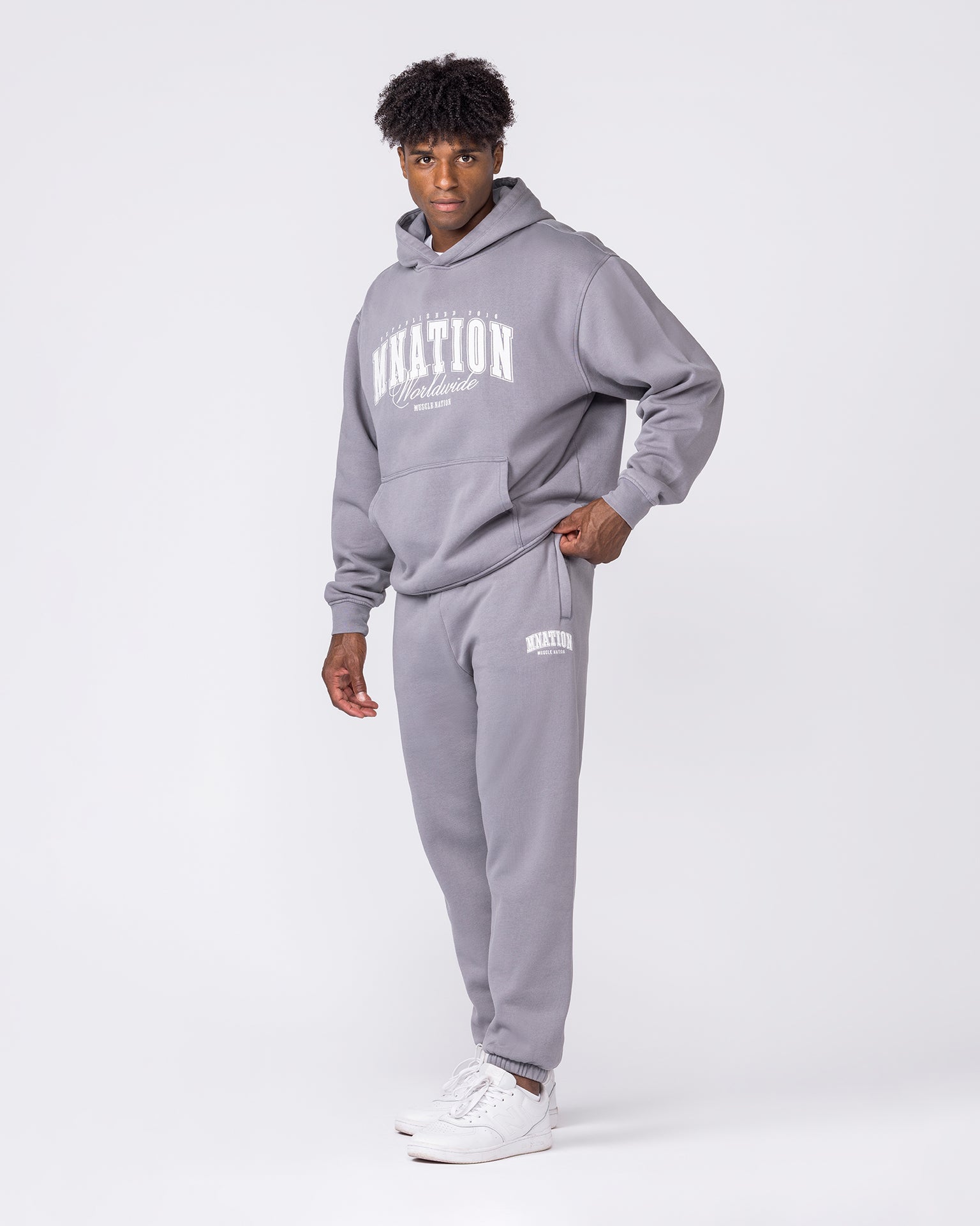 Worldclass Vintage Trackies - Washed Cement-Tracksuits-S-032635WCMT-S-MNAPPRL49605-6-Muscle Nation