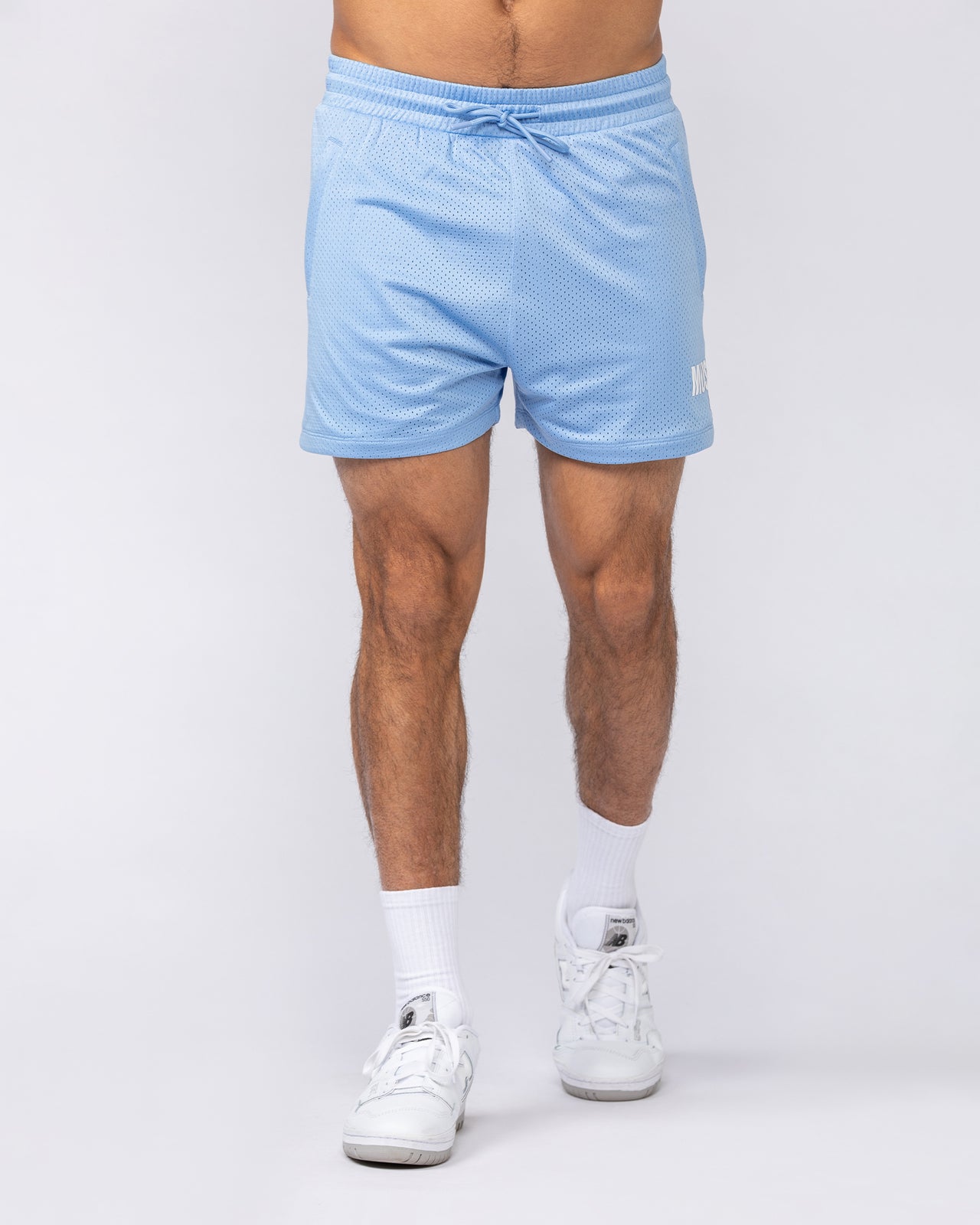 Worldwide Lay Up 3.5" Shorts - Sky-Shorts-S-092528SKY-S-MNAPPRL44256-2-Muscle Nation