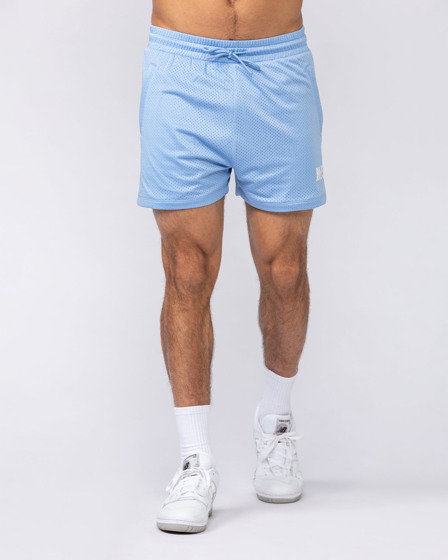 Worldwide Lay Up 3.5" Shorts - Sky-Shorts-S-092528SKY-S-MNAPPRL44256-2-Muscle Nation