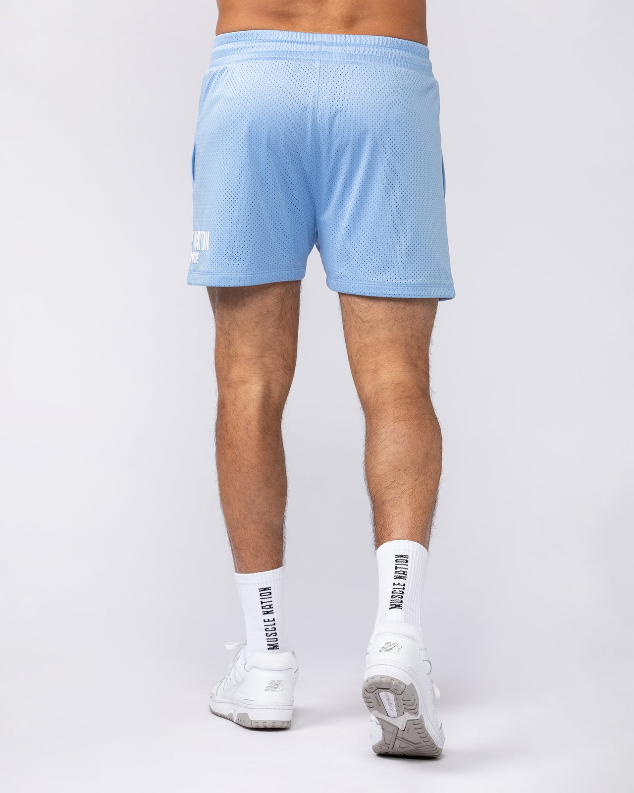 Worldwide Lay Up 3.5" Shorts - Sky-Shorts-S-092528SKY-S-MNAPPRL44256-5-Muscle Nation