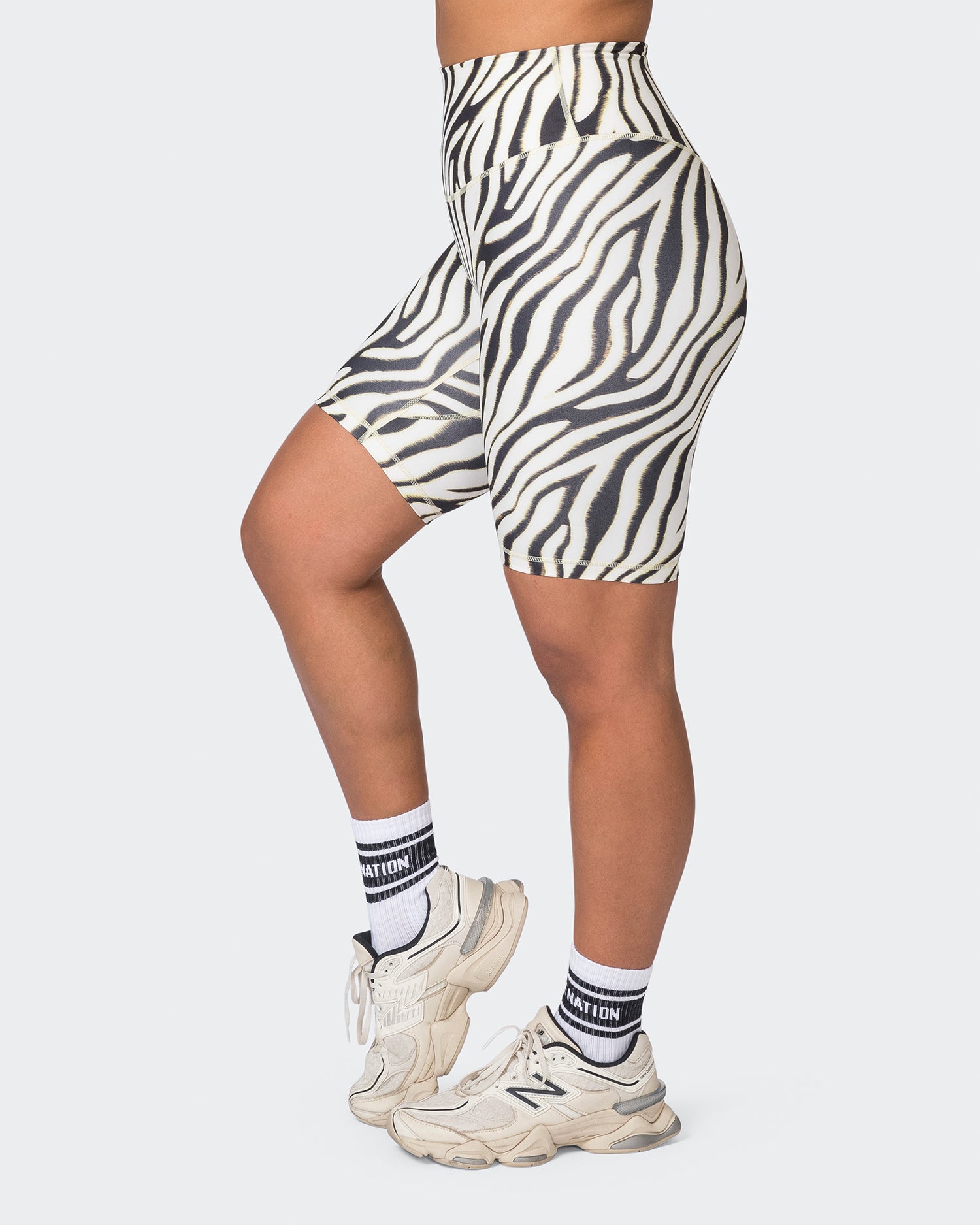 Ultra Everyday Referee Length Shorts - Zebra Print
