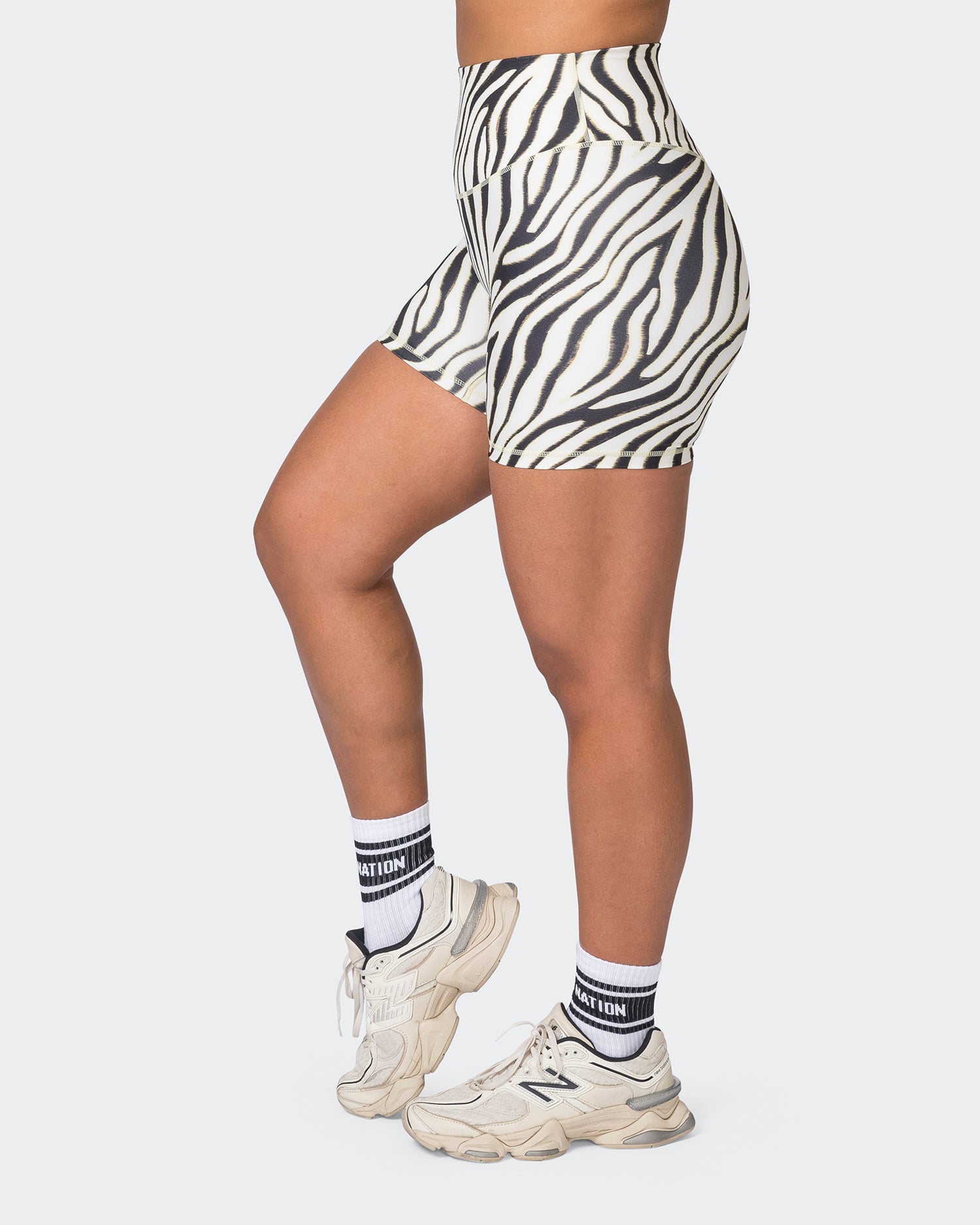 Ultra Everyday Midway Shorts - Zebra Print