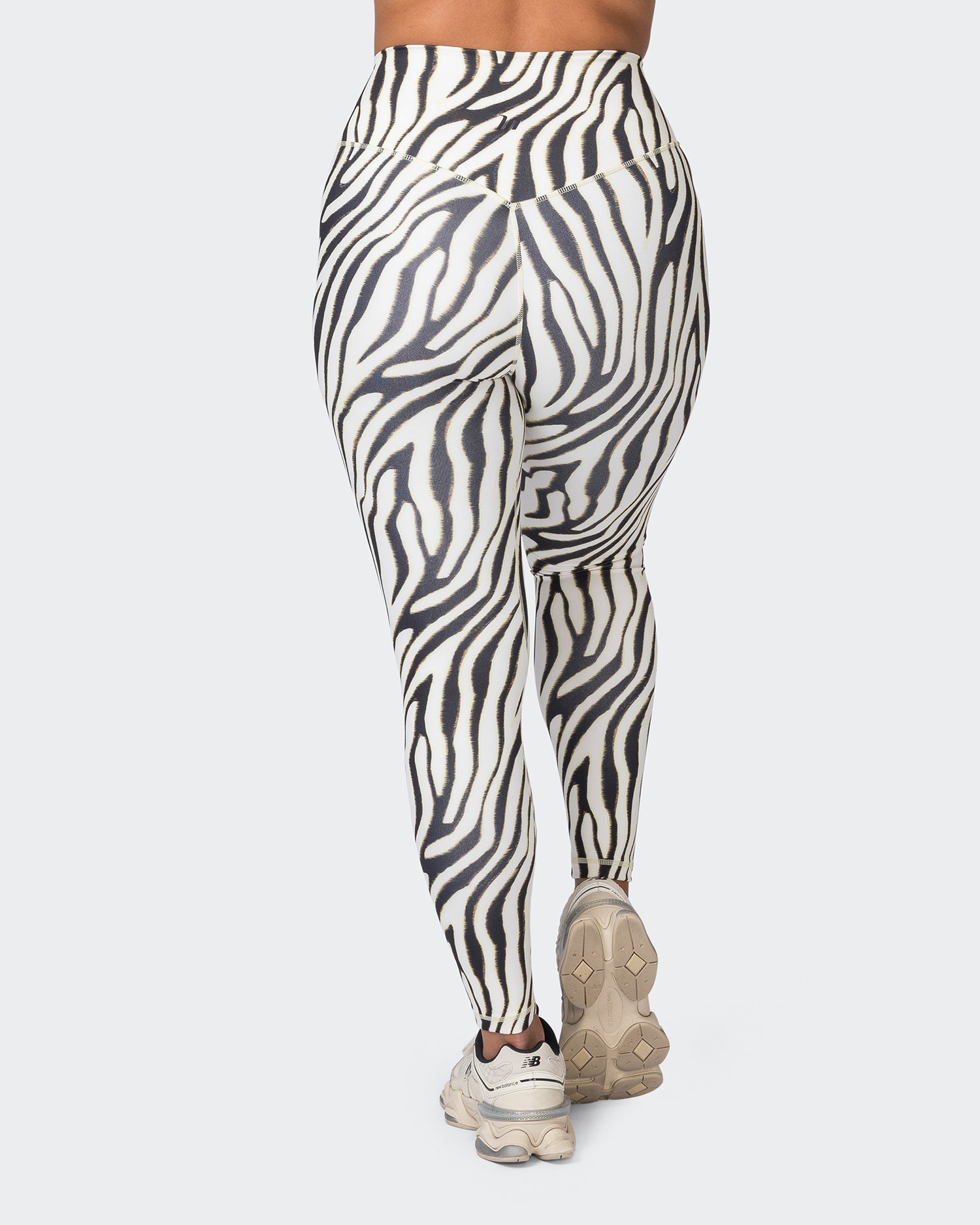 Ultra Everyday Ankle Length Leggings - Zebra Print - Muscle Nation