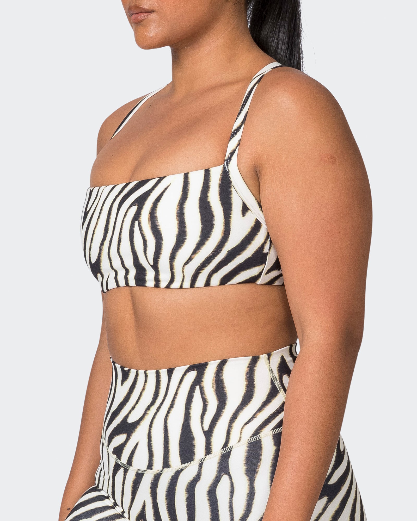 Paradise Bralette - Zebra Print