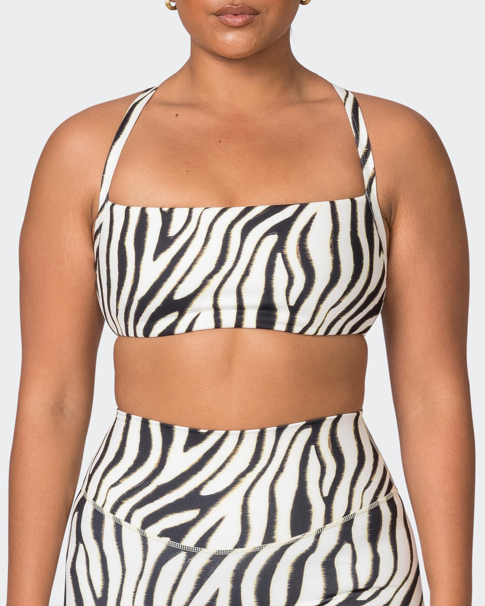 Paradise Bralette - Zebra Print