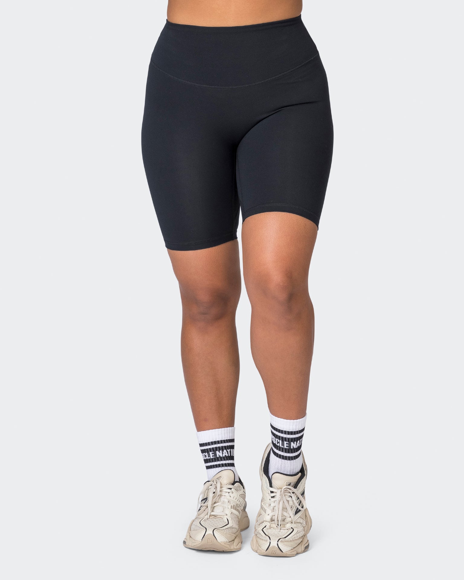 Ultra Everyday Referee Length Shorts - Black-Shorts-XXS-052312BLK-XXS-MNAPPRL24763-2-Muscle Nation