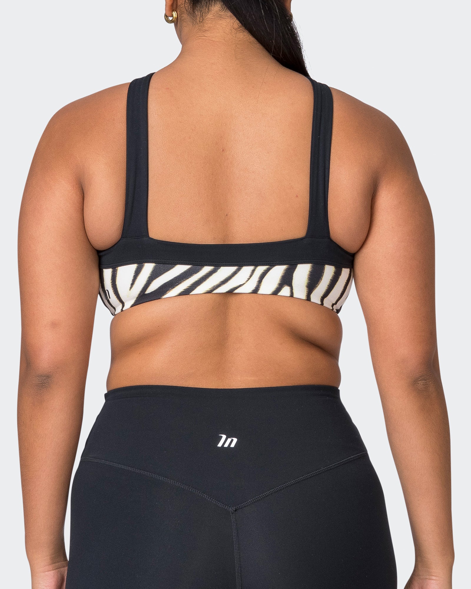 Luxe Bralette - Zebra Print