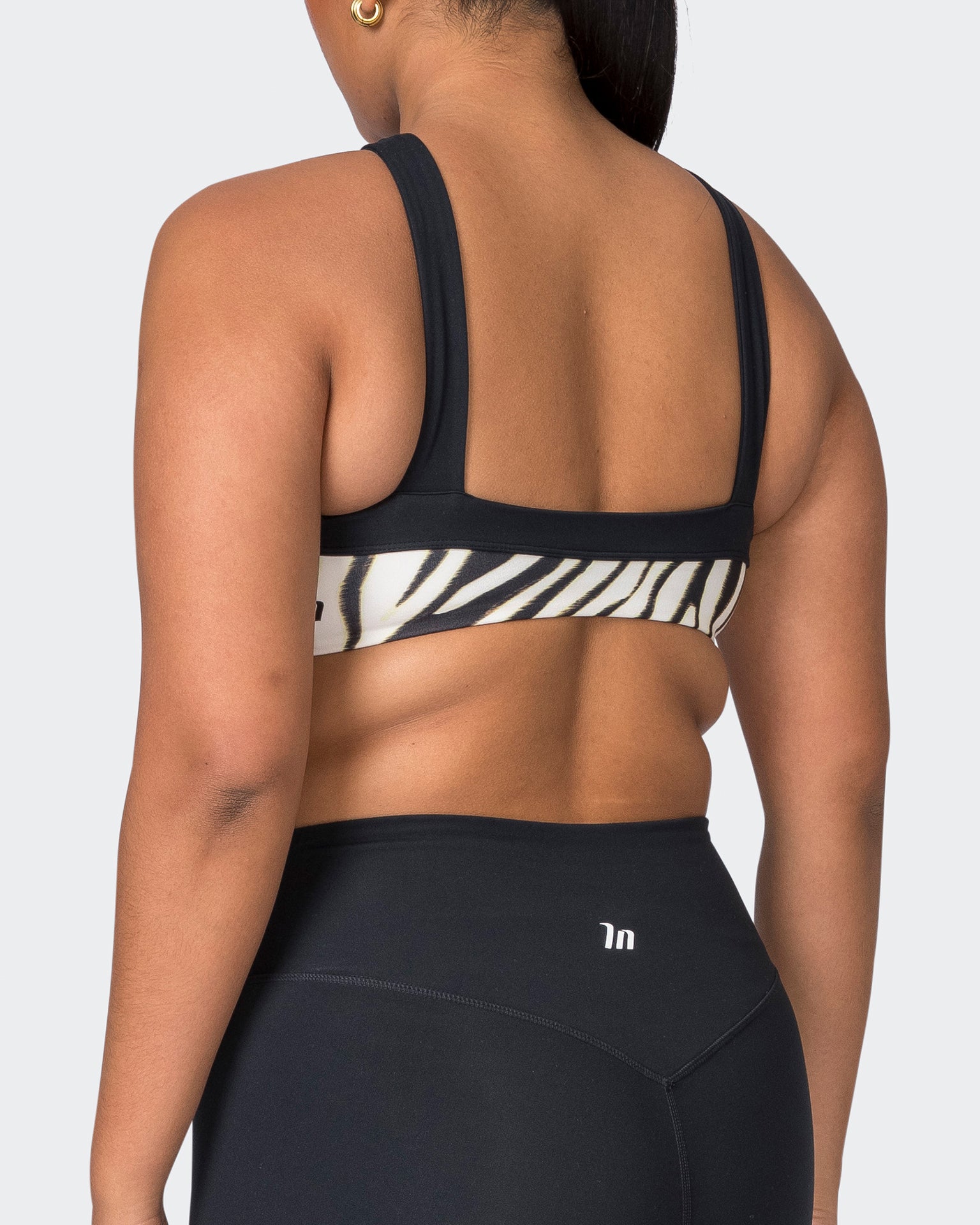 Luxe Bralette - Zebra Print-Bralettes-XS-052310SPCZEBPR-XS-MNAPPRL24728-6-Muscle Nation