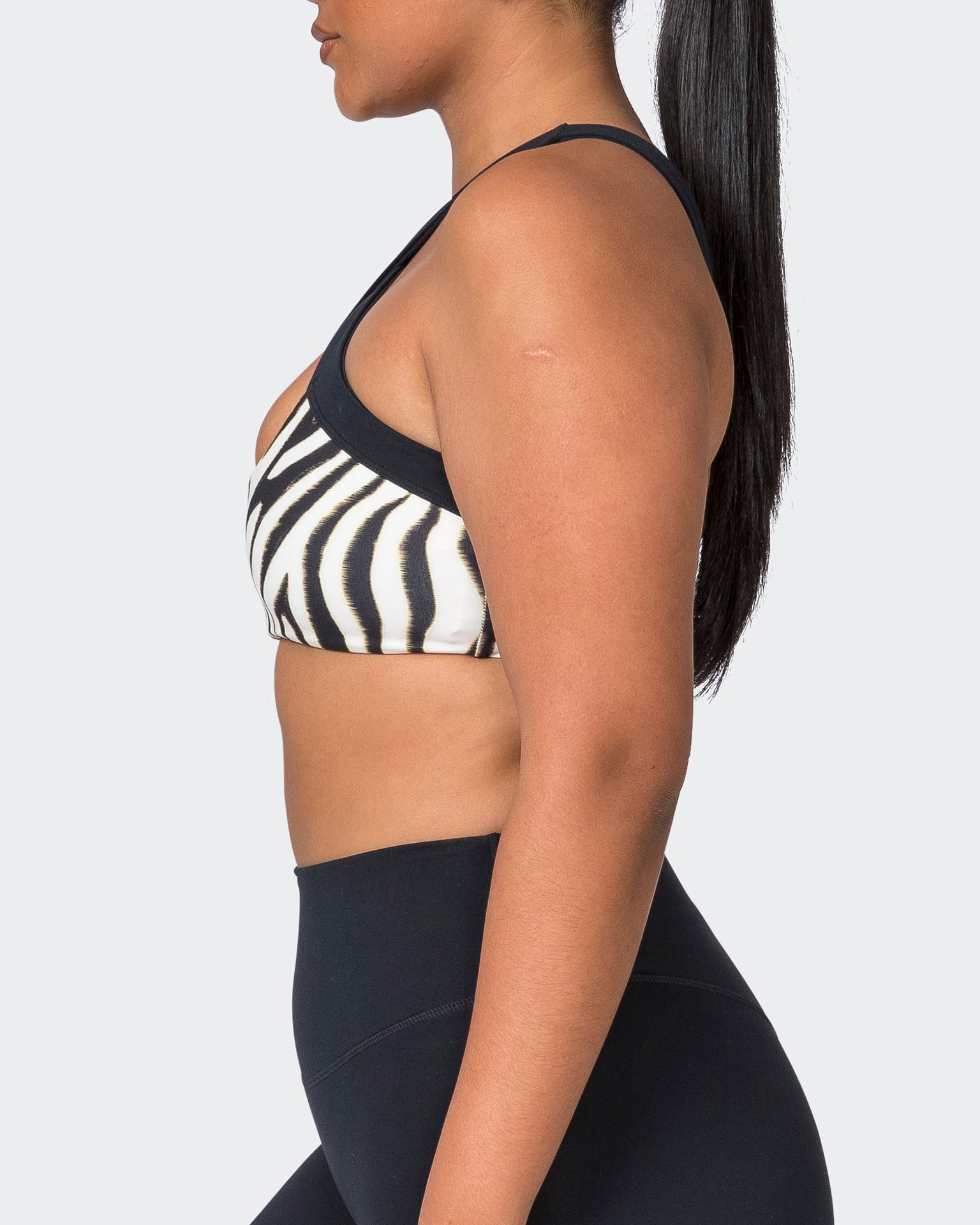 Luxe Bralette - Zebra Print-Bralettes-XS-052310SPCZEBPR-XS-MNAPPRL24728-5-Muscle Nation