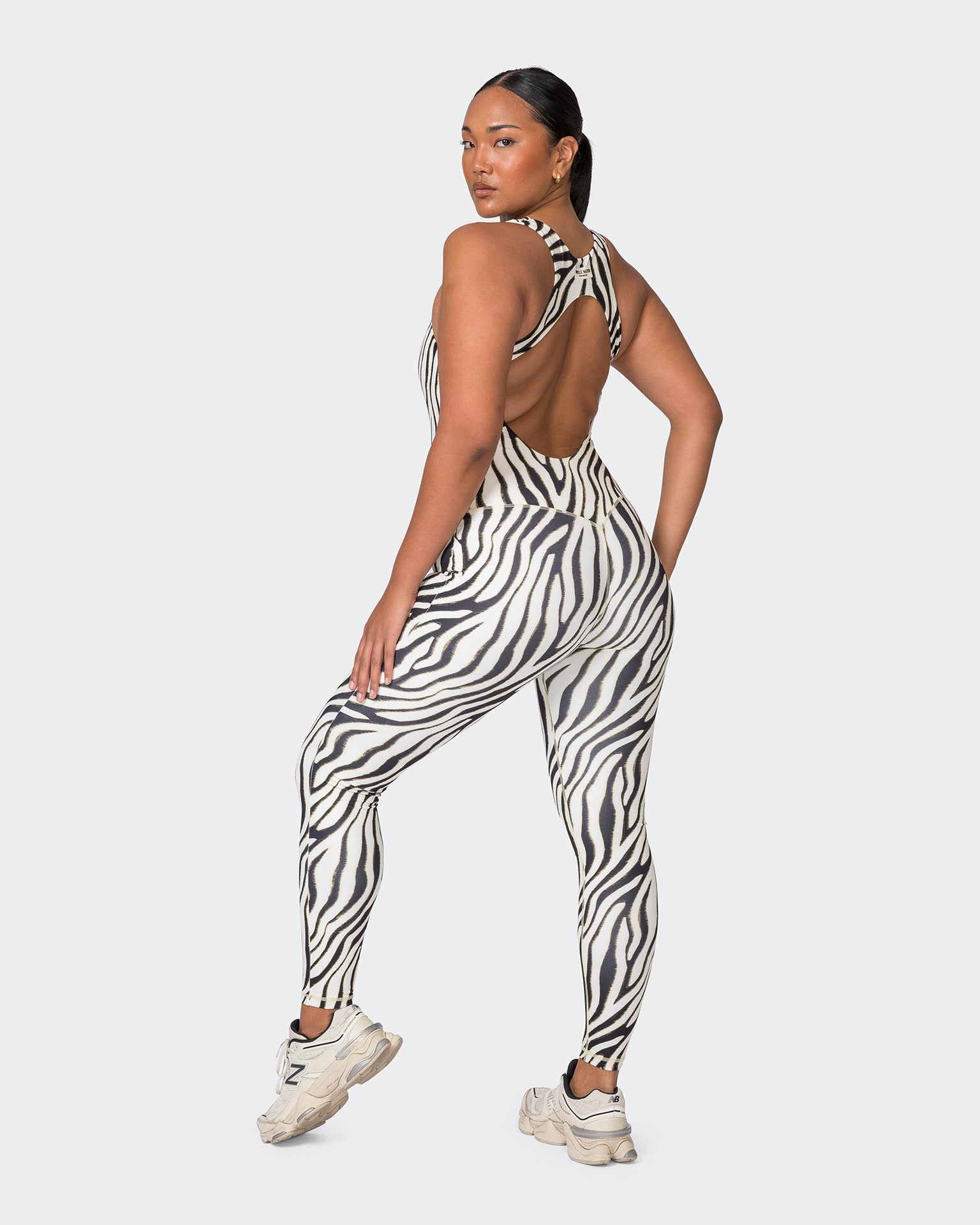 Snatched Everyday One Piece - Zebra Print-One Piece-XXS-052314SPCZEBPR-XXS-MNAPPRL24790-2-Muscle Nation