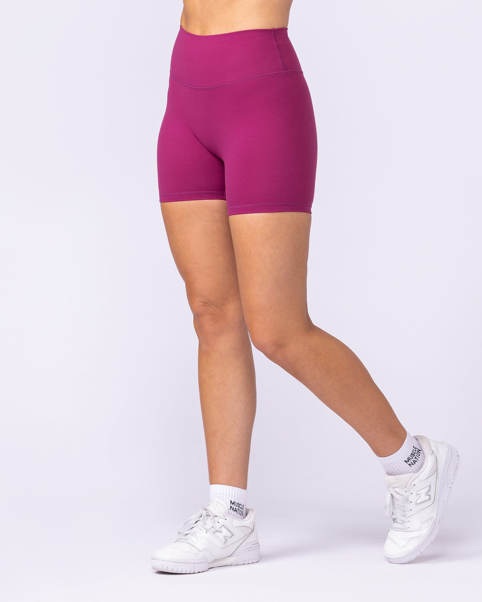 Zero Rise Everyday Midway Shorts - Raspberry Quartz-Shorts-XXS-1125112RSPQ-XXS-MNAPPRL46867-2-Muscle Nation