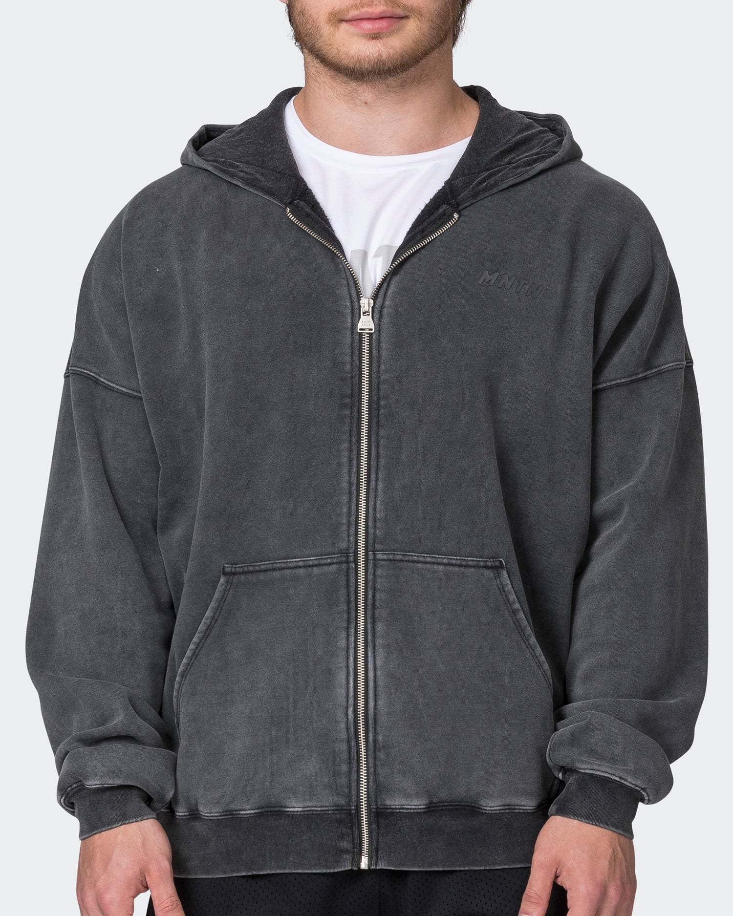 Vintage oversized zip up hoodie Clearance