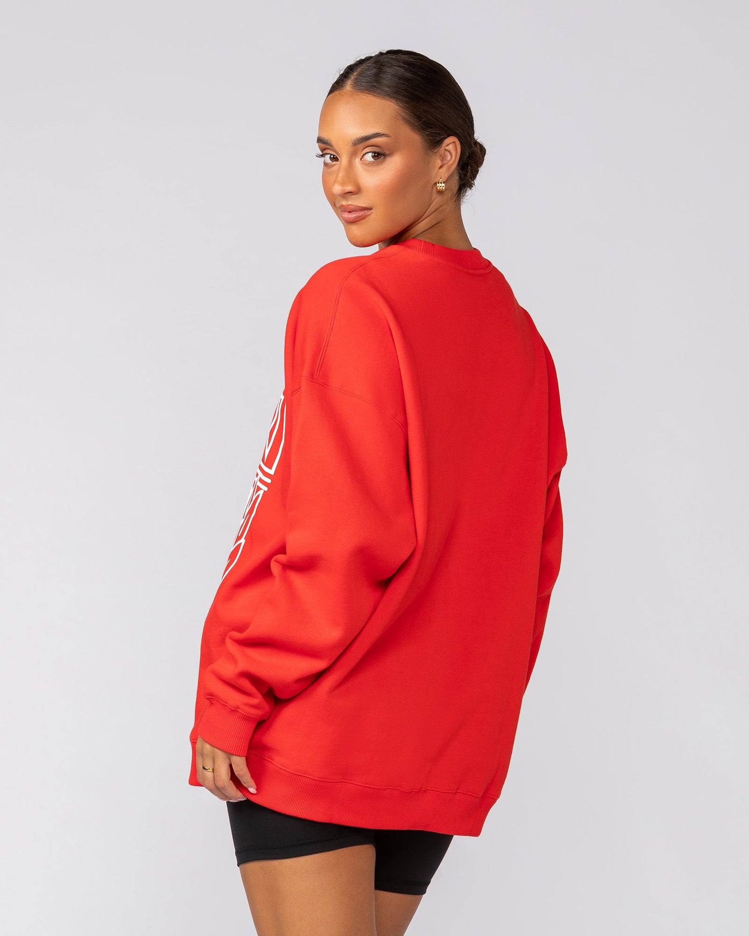Athletics Oversized Pullover - Salsa-Jumpers & Hoodies-XXS-042541SLSA-XXS-MNAPPRL42278-3-Muscle Nation