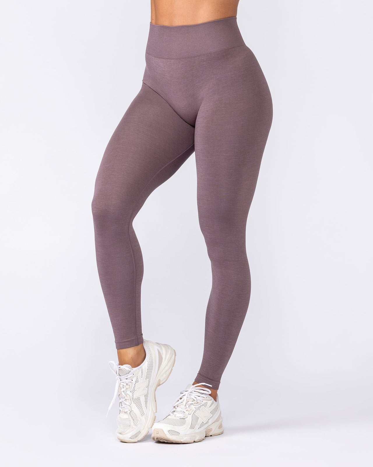 Bare Seamless Ankle Length Leggings - Umber Marl