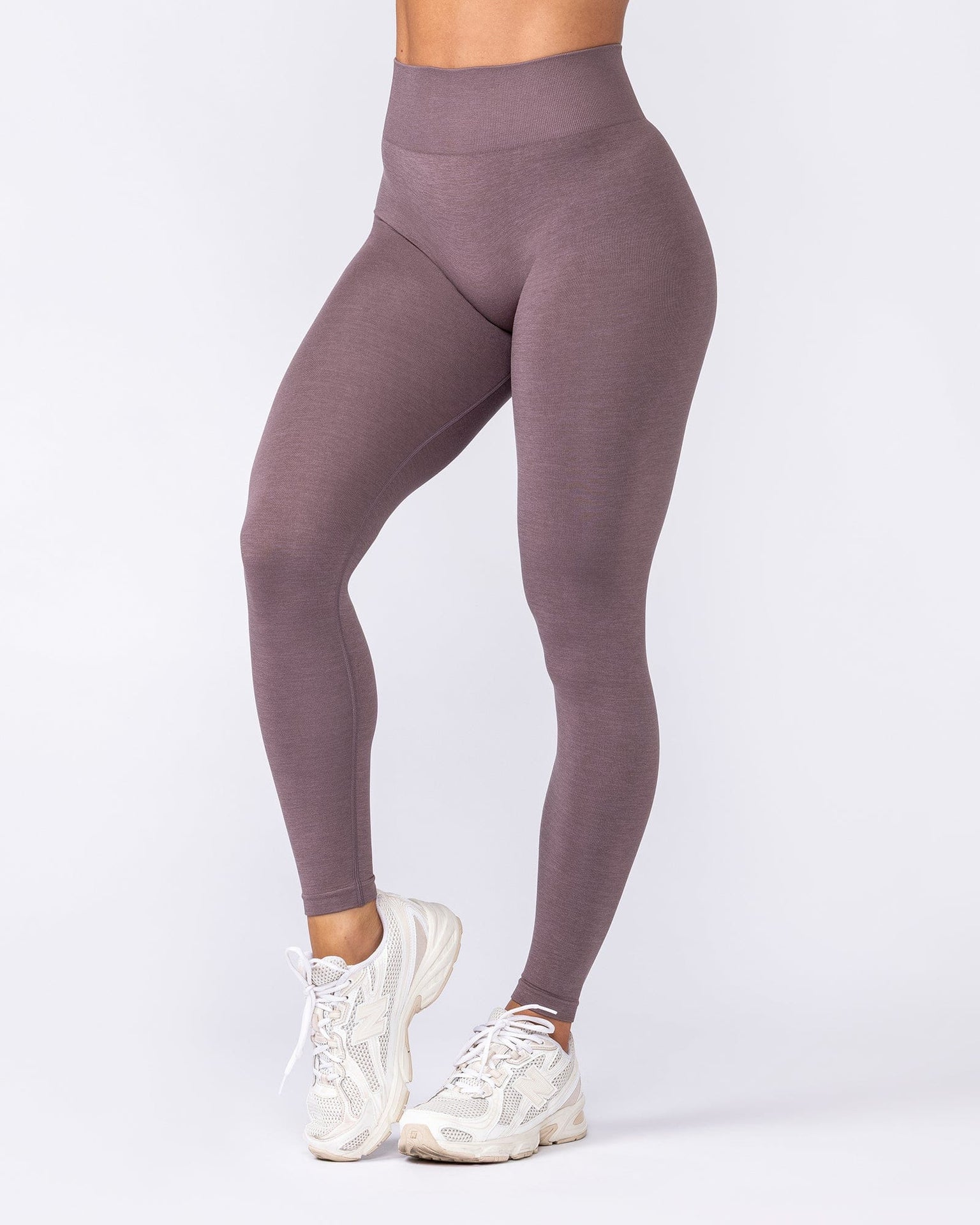 Bare Seamless Ankle Length Leggings - Umber Marl