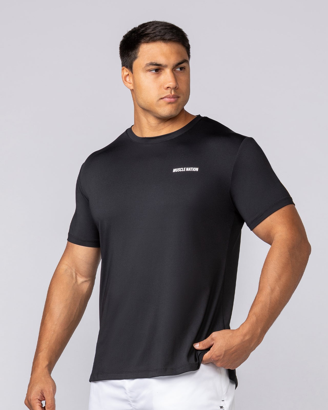Climaflex Active Tee - Black-T-Shirts-XS-032545BLK-XS-MNAPPRL43395-4-Muscle Nation