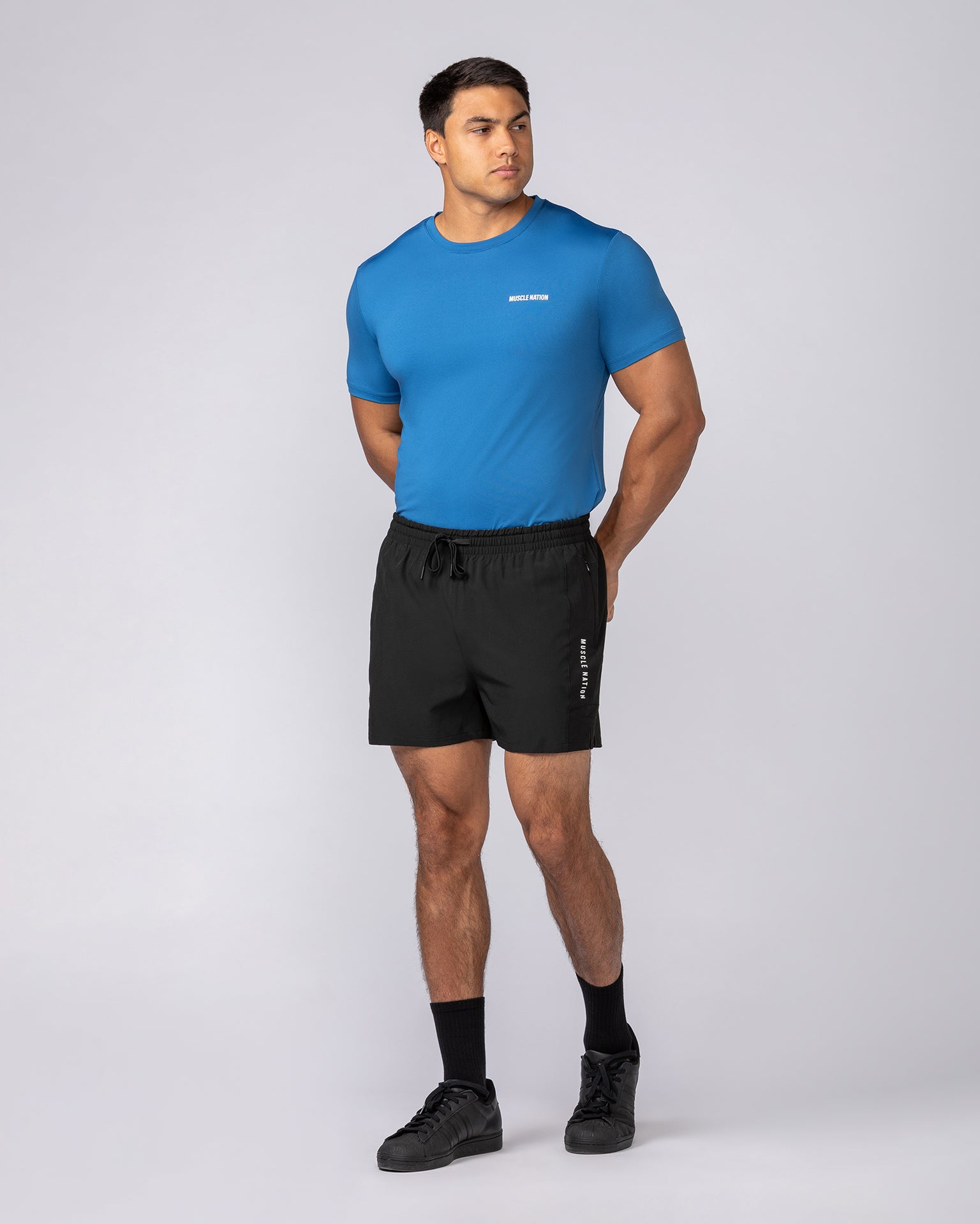 Climaflex Active Tee - Marine-T-Shirts-XS-032545MARINE-XS-MNAPPRL43379-6-Muscle Nation