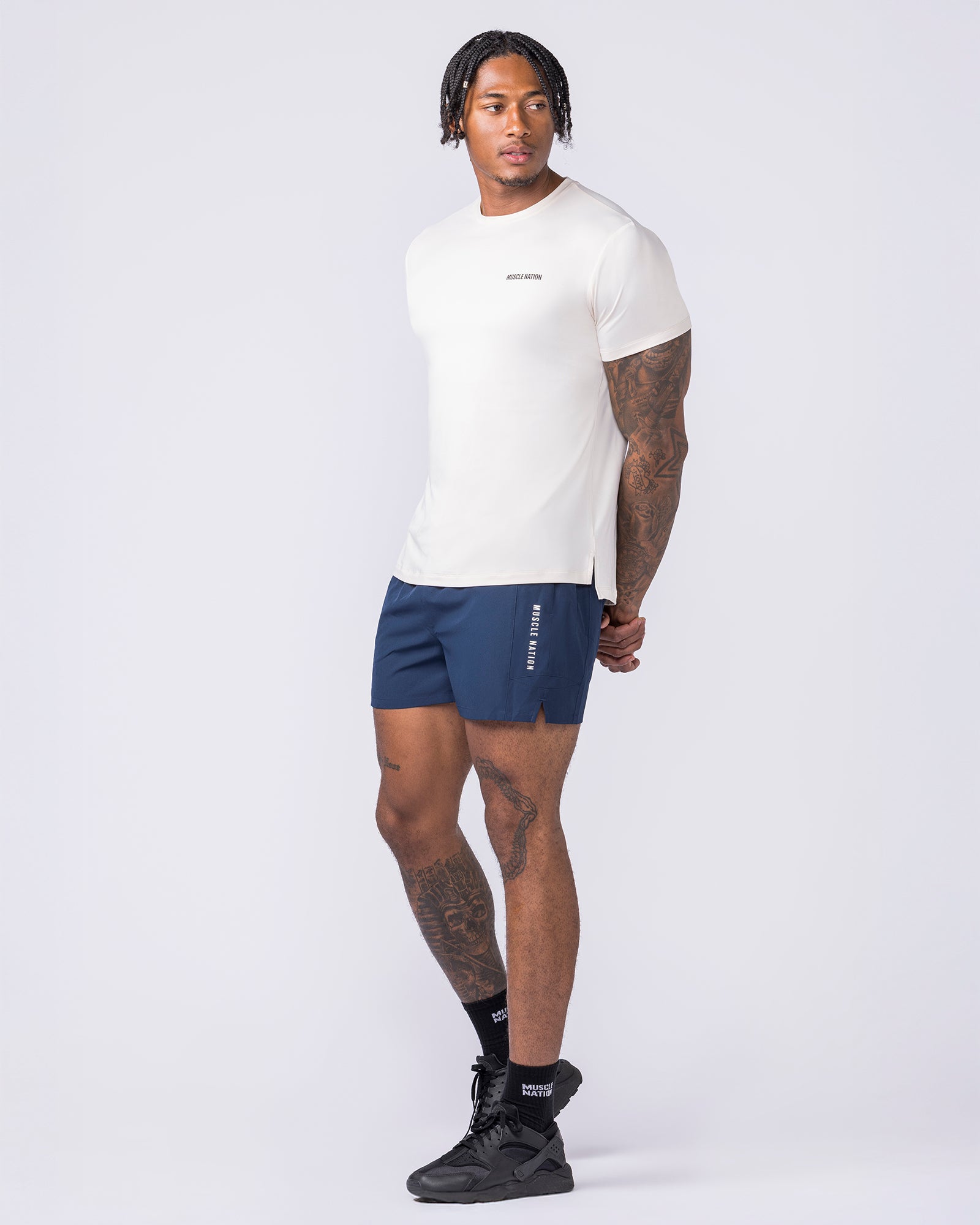 Climaflex Active Tee - Travertine-Tops-XS-022618TRAV-XS-MNAPPRL48800-5-Muscle Nation