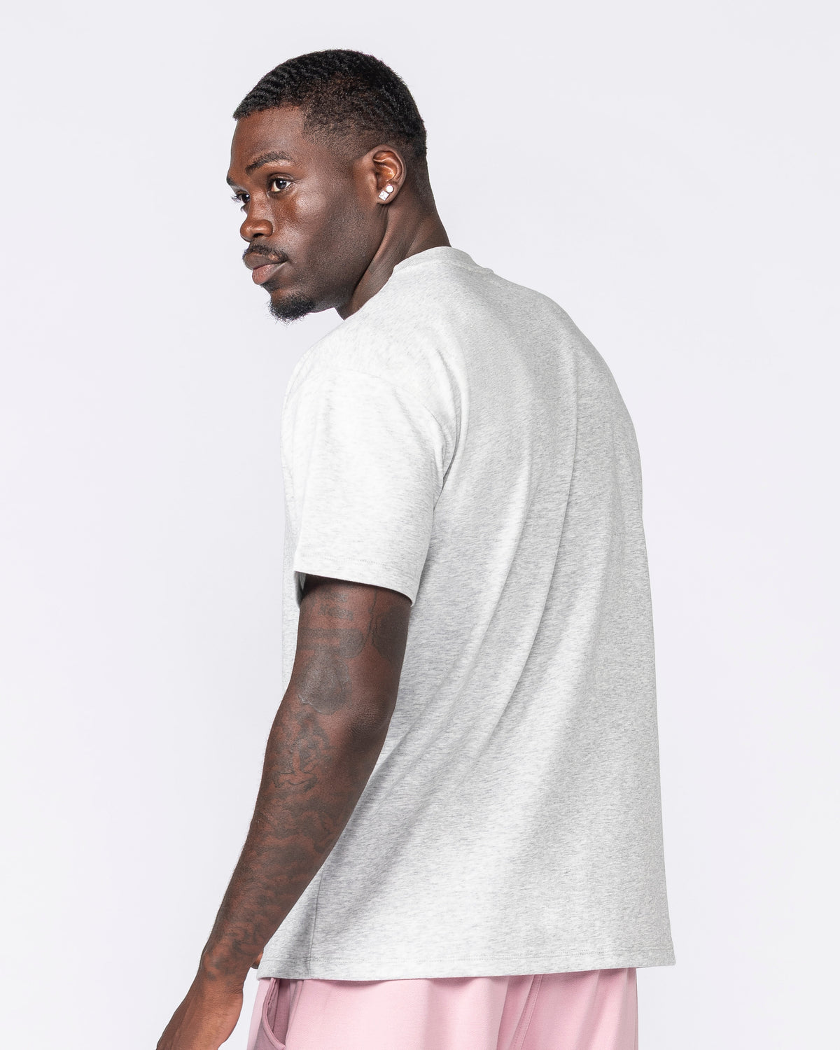 Daily Regular Fit Tee - Grey Marl