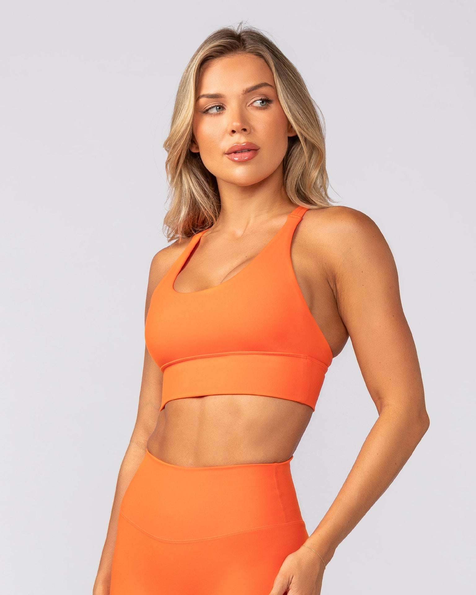 Dash Longline Bra - Sunburst-Sports Bras-XXS-022521SBS-XXS-MNAPPRL41100-2-Muscle Nation