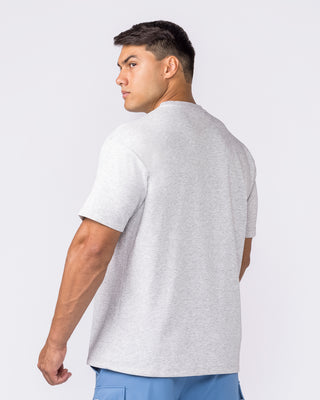 Daily Regular Fit Tee - Grey Marl