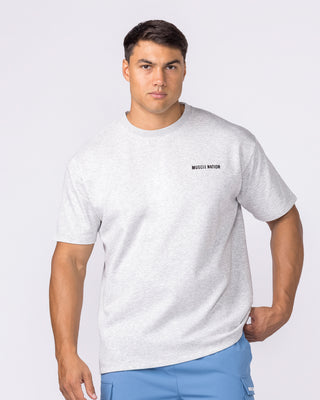 Daily Regular Fit Tee - Grey Marl