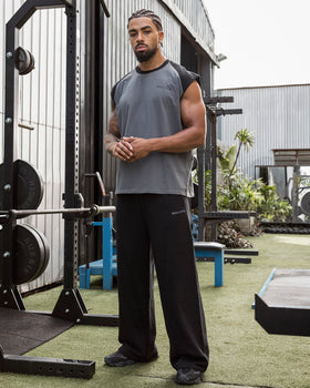 Essential Raglan Boxy Muscle Tank - Tornado / Black-Singlets & Tanks-S-042646TNDO/BLK-S-MNAPPRL50518-1-Muscle Nation