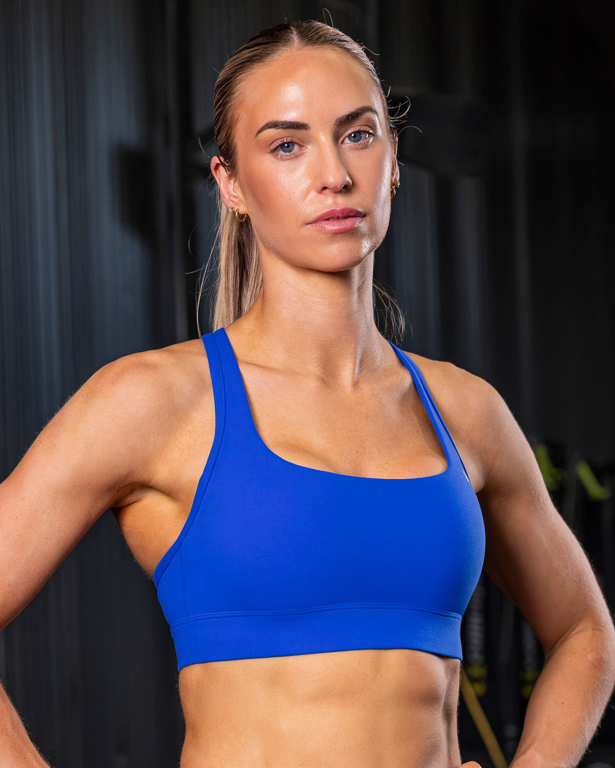 Everyday Everything Bra – Bondi Blue – front