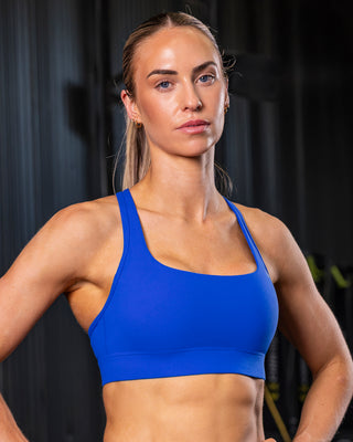 Everyday Everything Bra – Bondi Blue – front