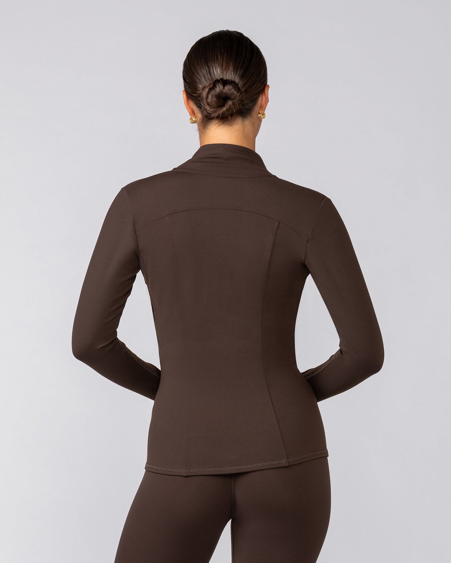 Favourite Zip Through - Cocoa-Jackets-XXS-042540COCOA-XXS-MNAPPRL42395-8-Muscle Nation