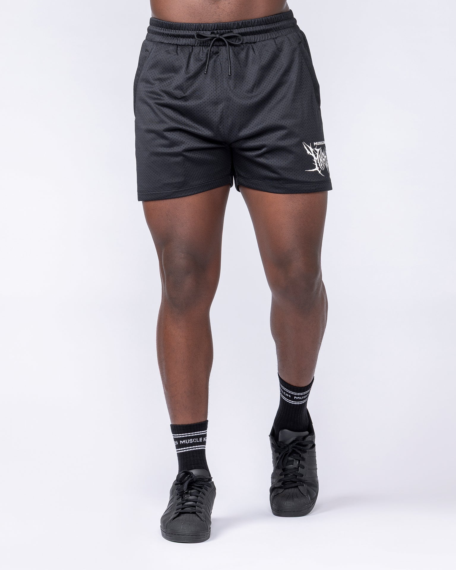 Gothic Lay Up 3.5" Shorts - Black