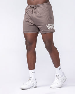 Gothic Lay Up 3.5" Shorts - Dark Taupe