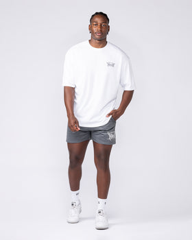 Gothic Oversized Tee - White