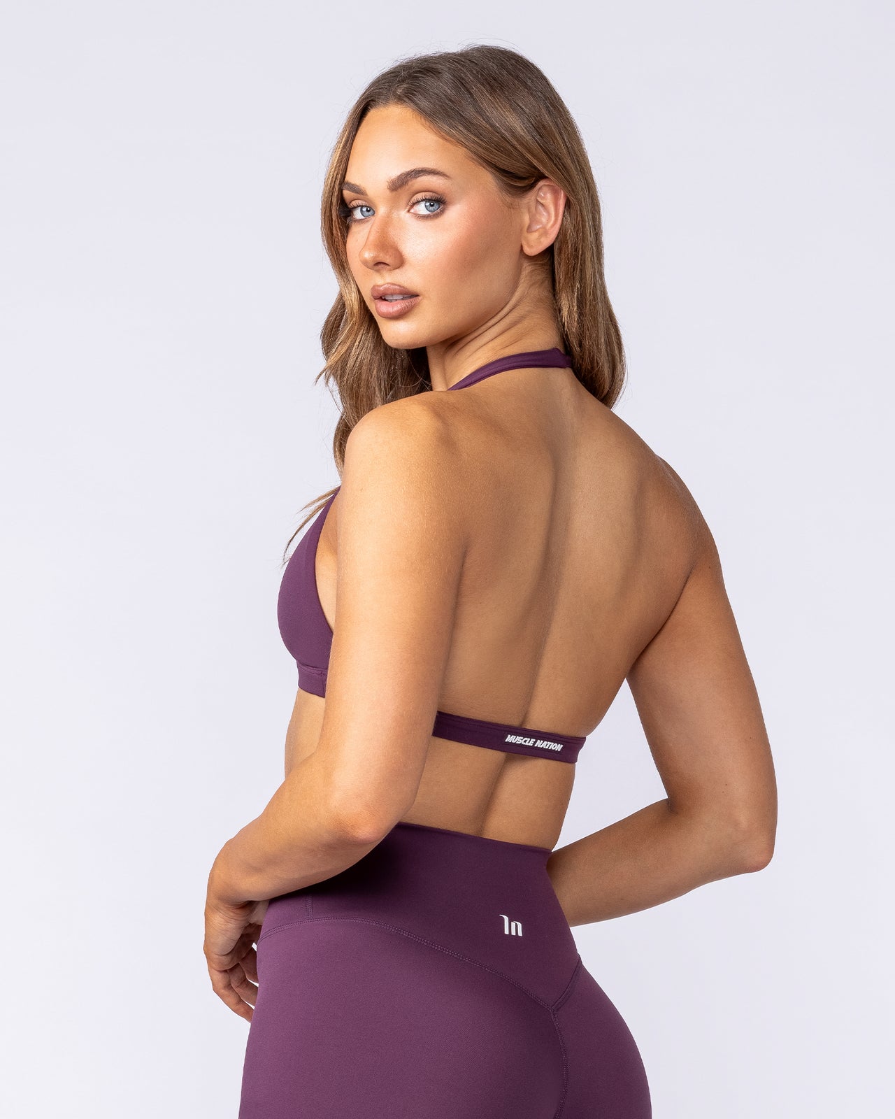 Halter Bralette - Cranberry