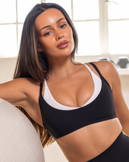 Heartbreaker Bra Black - Muscle Nation women's sports bra
