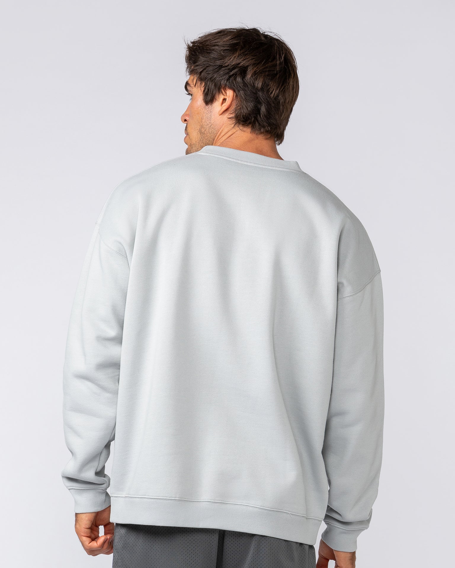 Heritage Crew Pullover - Light Grey-Jumpers & Hoodies-XS-032525LTGRY-XS-MNAPPRL41285-4-Muscle Nation