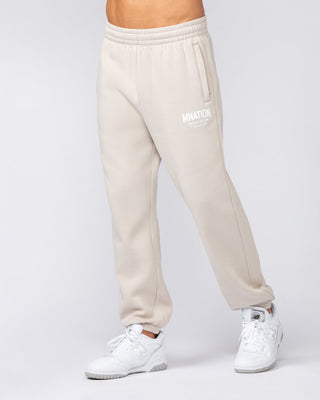 Heritage Trackies - Cream-Bottoms-S-032502CREAM-S-MNAPPRL41356-2-Muscle Nation