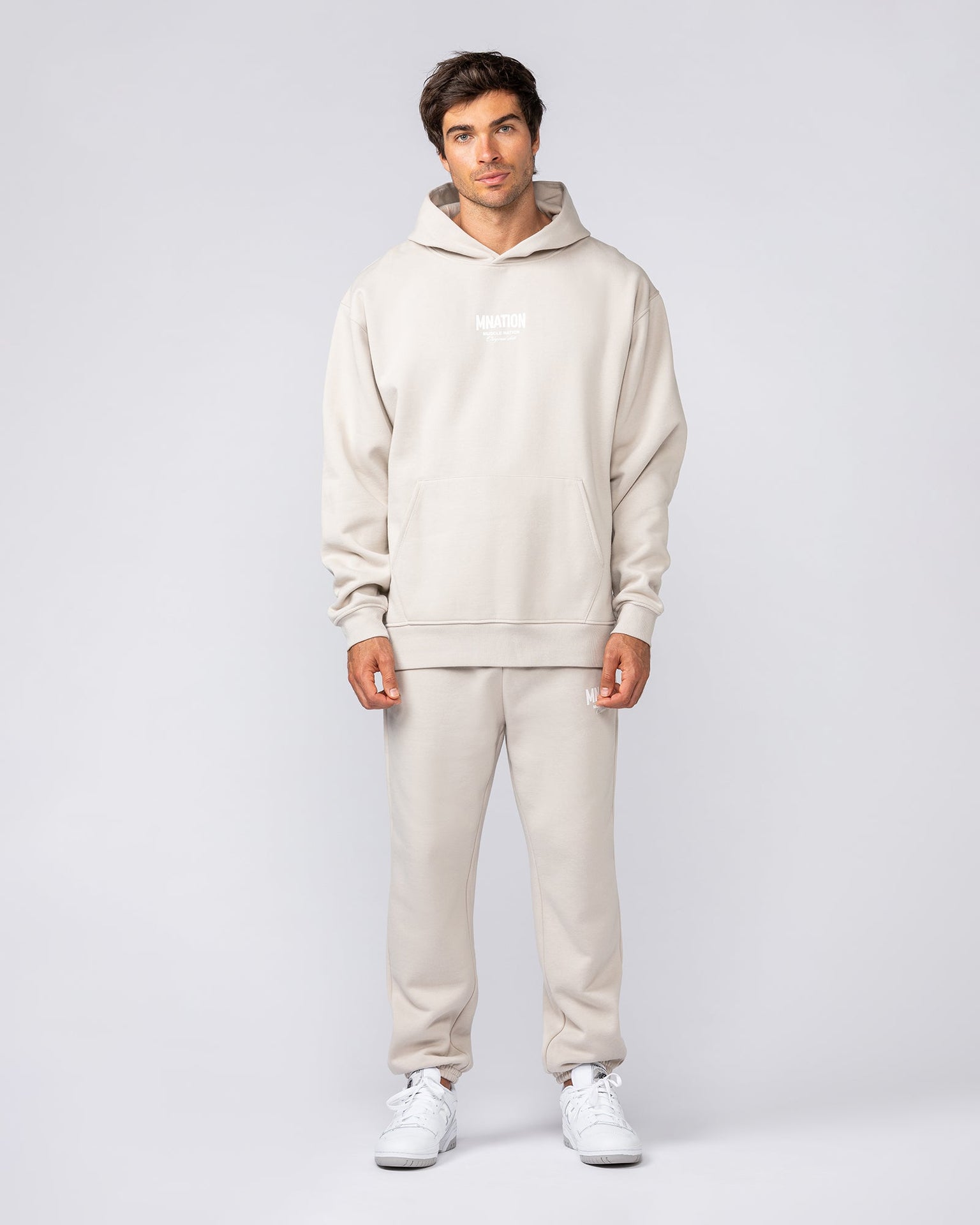 Heritage Trackies - Cream-Bottoms-S-032502CREAM-S-MNAPPRL41356-5-Muscle Nation