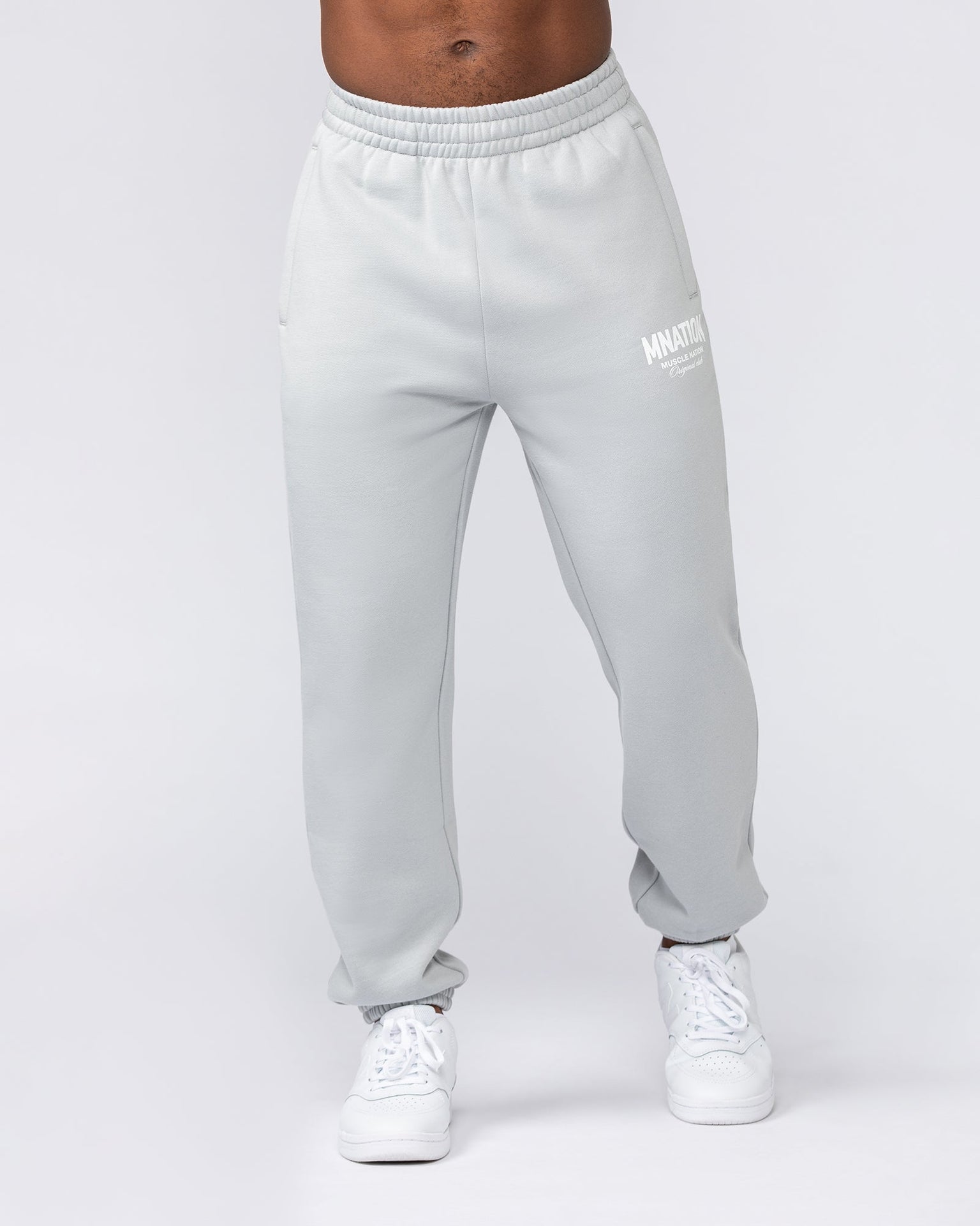 Heritage Trackies - Light Grey-Bottoms-S-032502LTGRY-S-MNAPPRL41363-2-Muscle Nation