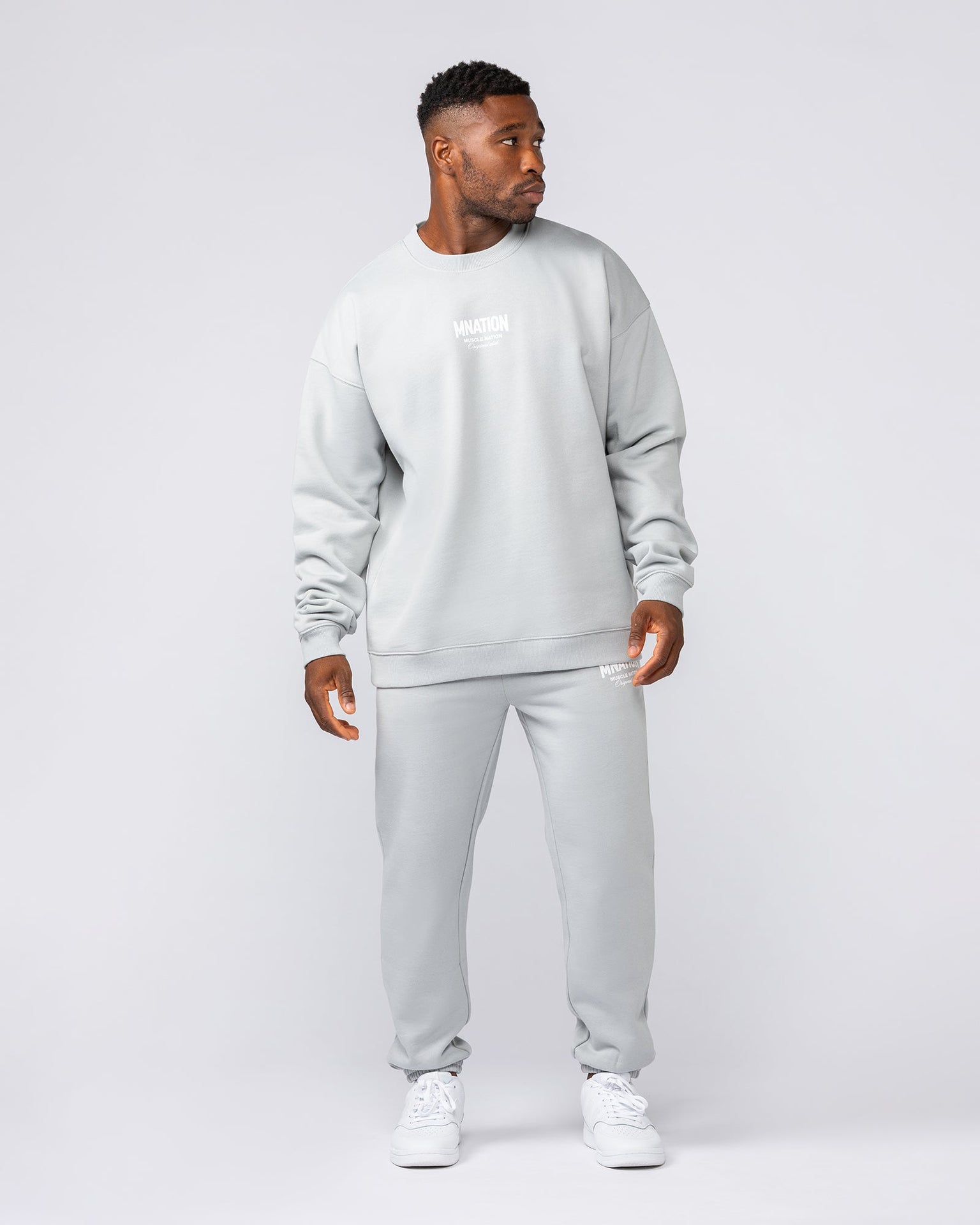 Heritage Trackies - Light Grey-Bottoms-S-032502LTGRY-S-MNAPPRL41363-6-Muscle Nation