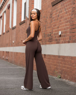 Aura Straight Leg Leggings Tall - Cocoa-Leggings-XXS-032657TCOCOA-XXS-MNAPPRL51605-1-Muscle Nation