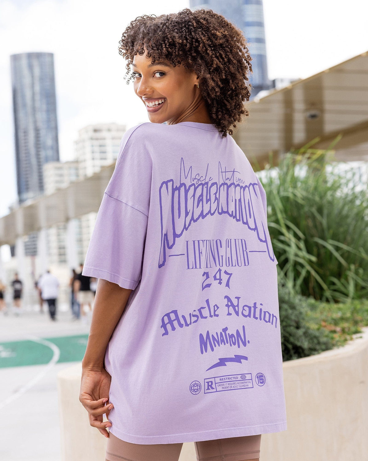 Rated R Oversized Vintage Tee Washed
