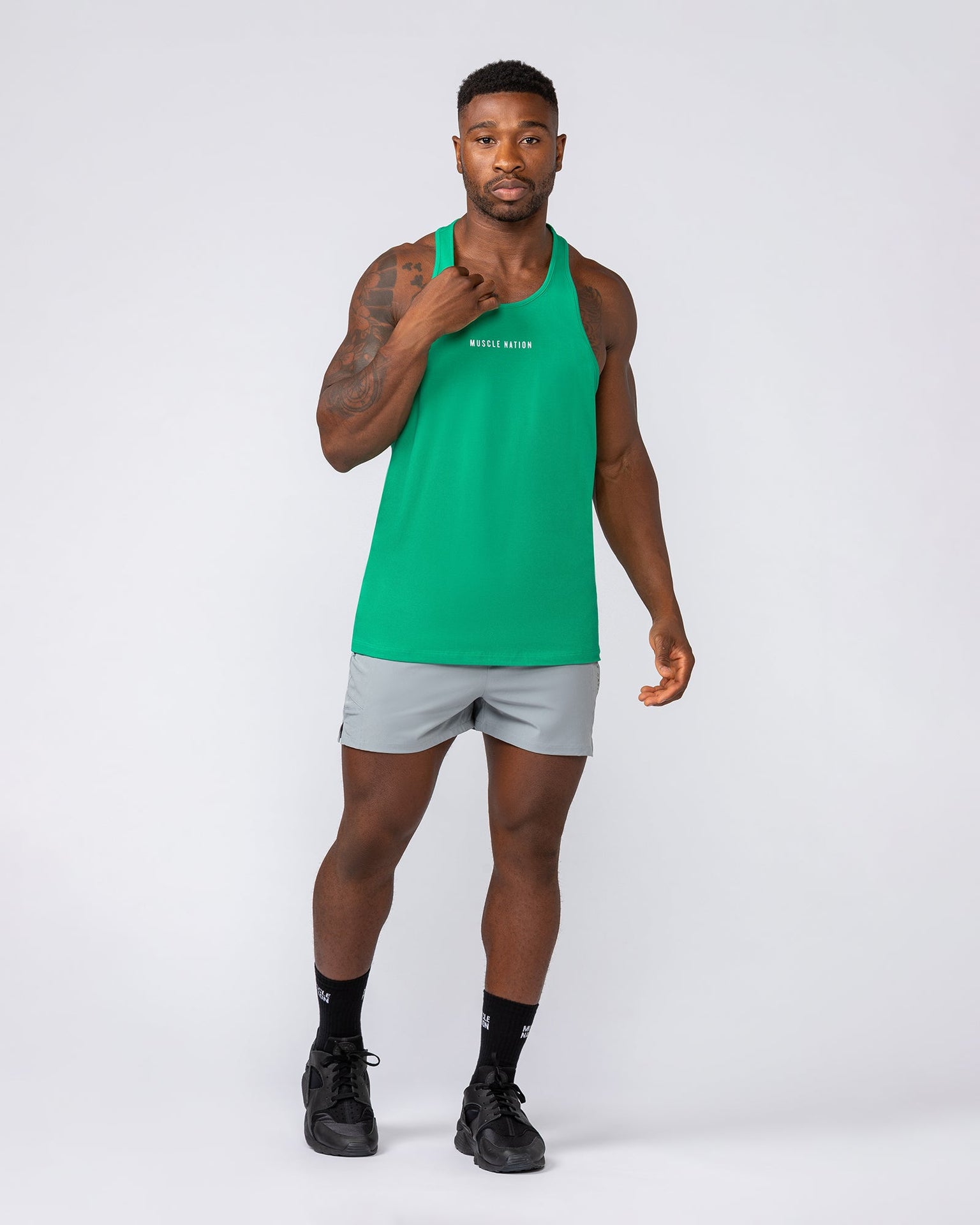 Infinite Y Back Singlet - Clover-Singlets & Tanks-S-042523CLVR-S-MNAPPRL41894-5-Muscle Nation