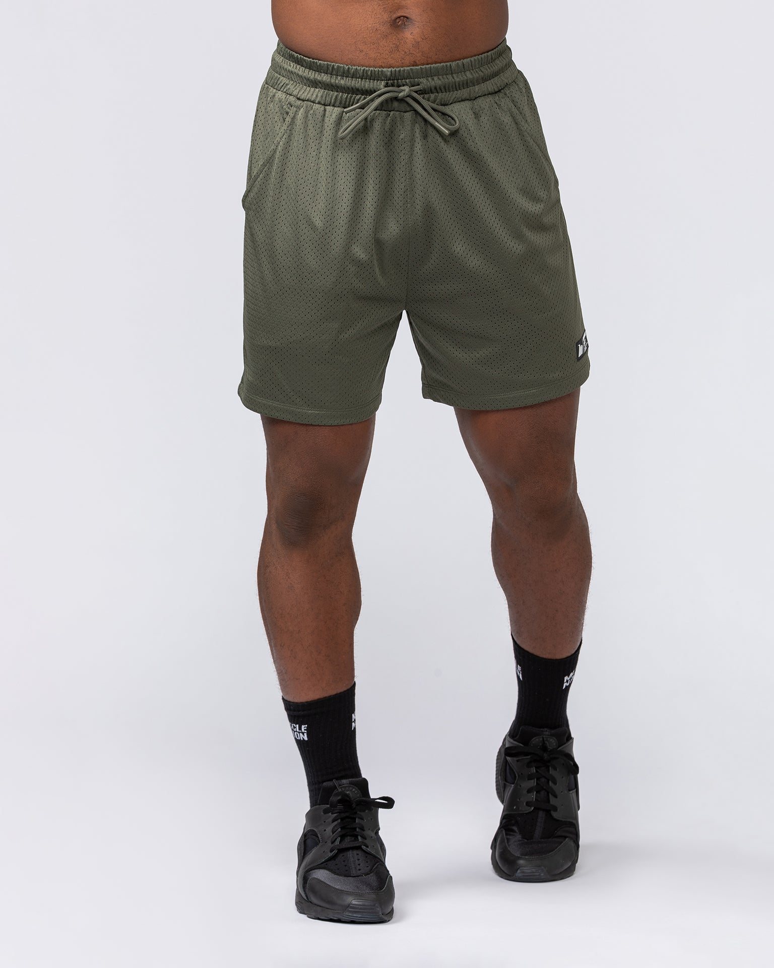 Lay Up 5" Shorts - Dark Khaki-Shorts-S-072311DKHAKI-S-MNAPPRL25499-2-Muscle Nation