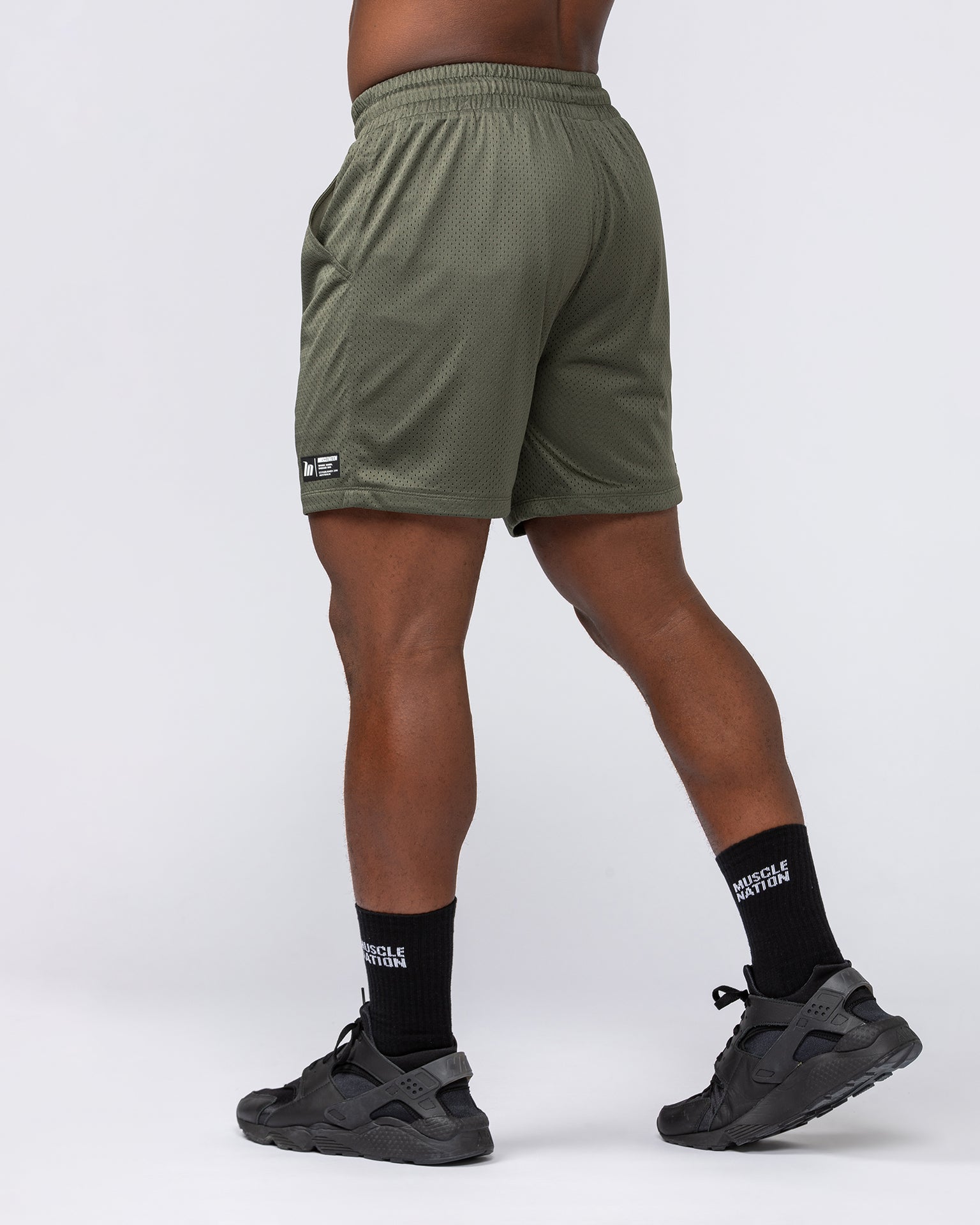 Lay Up 5" Shorts - Dark Khaki-Shorts-S-072311DKHAKI-S-MNAPPRL25499-3-Muscle Nation