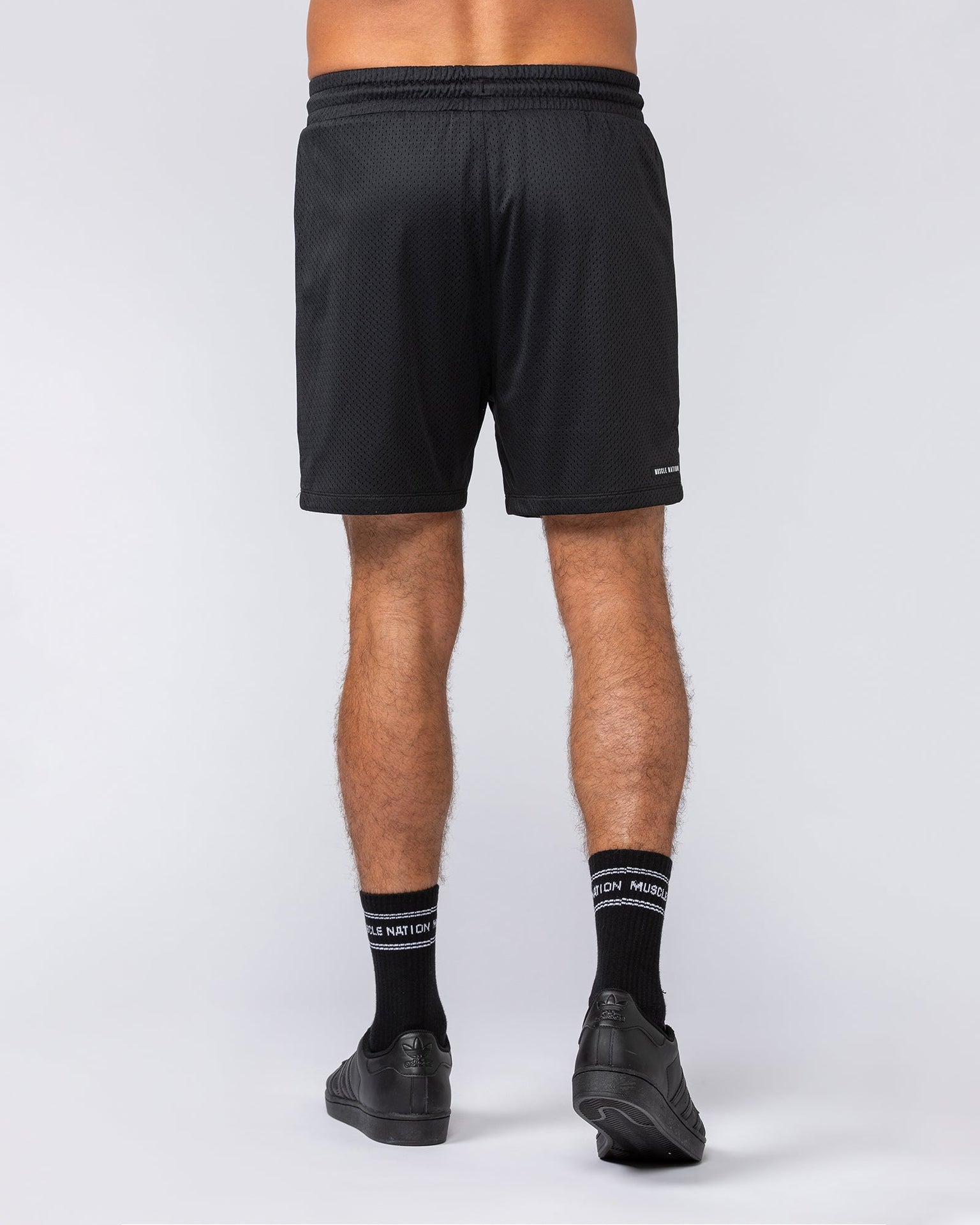 Lay Up 5" Shorts - Black-Shorts-S-072216BLK-S-MNAPPRL16719-5-Muscle Nation
