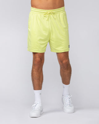 Lay Up 5" Shorts - Pale Limeade-Shorts-S-042518LMADE-S-MNAPPRL41999-2-Muscle Nation